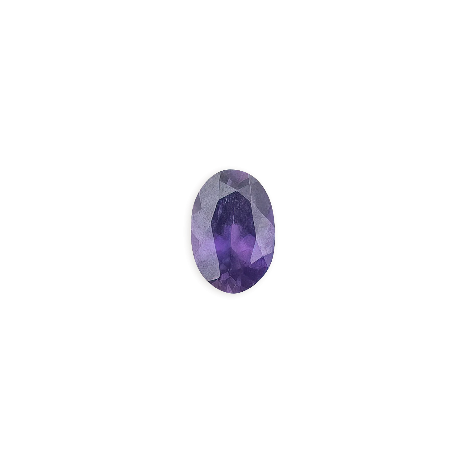 0.72ct Oval Cut Purple  Tanzania Sapphire SO266