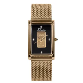 24k Gold Ingot Mesh Watch - Set Of 2