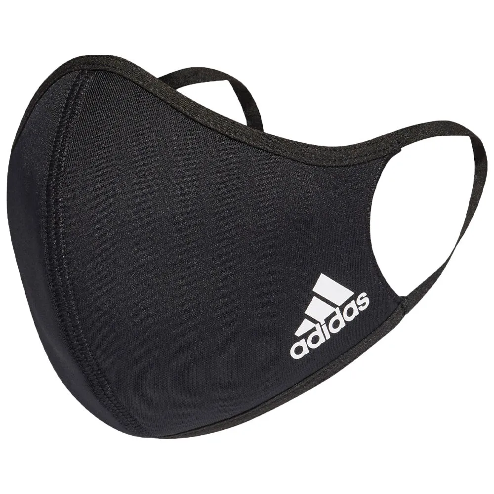 adidas Face Mask M/L - Black (Pack of 3)