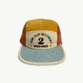 Banabae 2nd Birthday Cord Hat - Primary Spliced