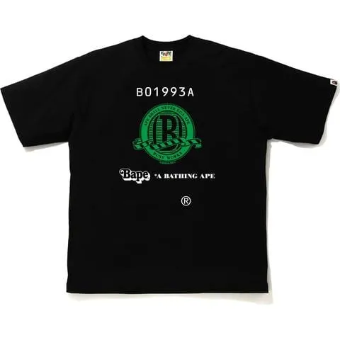 BAPE CLASSIC RELAXED TEE BLACK/GREEN