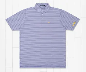 Bermuda Performance Polo - Sumter Stripe - LSU