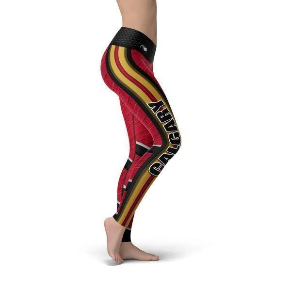 Beverly Calgary Hockey Leggings