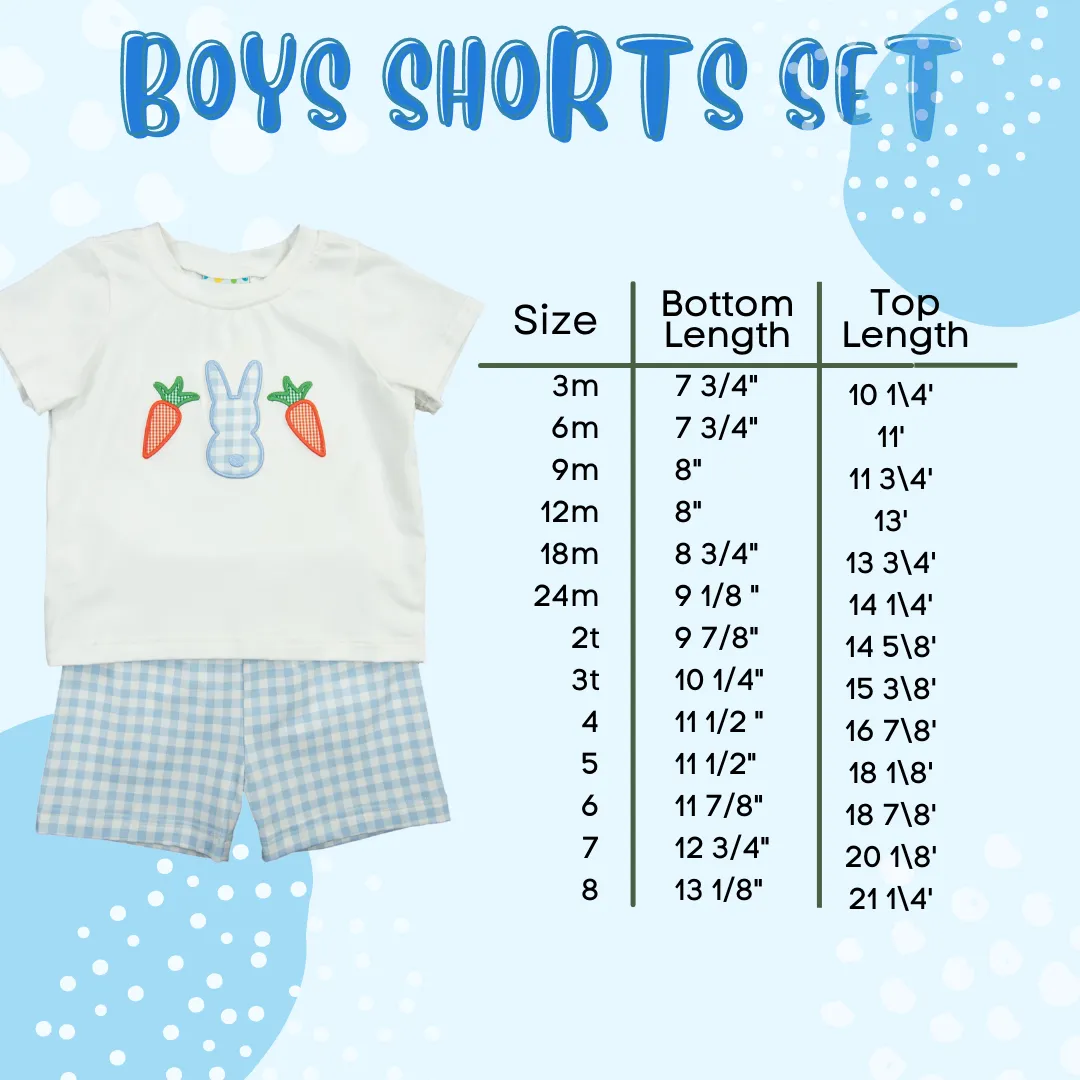 Boys Color My World Short Set