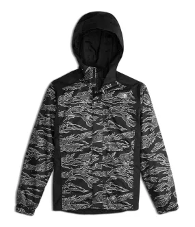 Boys' The North Face | Resolve Waterproof Reflect Jacket | Black Camo