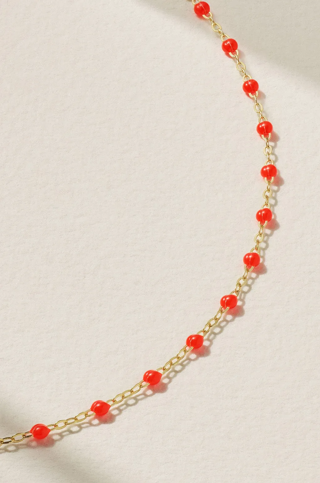 CLASSIC 16" GIGI NECKLACE IN CORAL