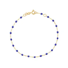 Classic Gigi Bleuet bracelet, Yellow Gold, 7.5"