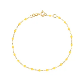 Classic Gigi Lemon bracelet, Yellow Gold, 5.9"