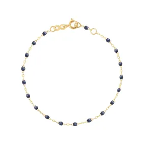 Classic Gigi Midnight bracelet, Yellow Gold, 5.9"