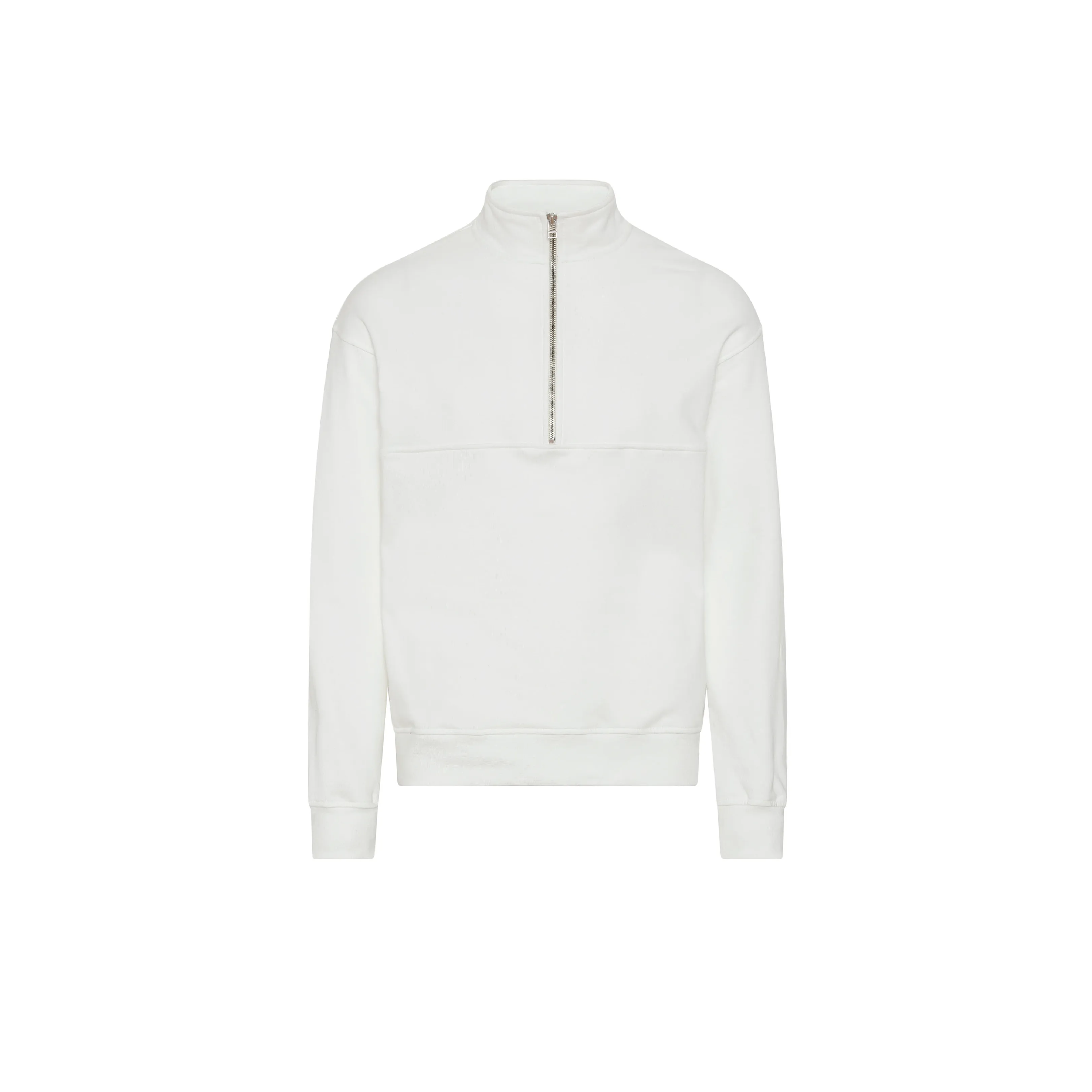 Colorful Standard Organic Quarter Zip Optical White