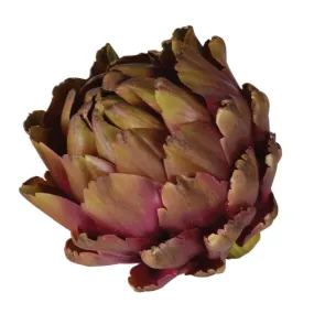 Faux Purple Artichoke Head