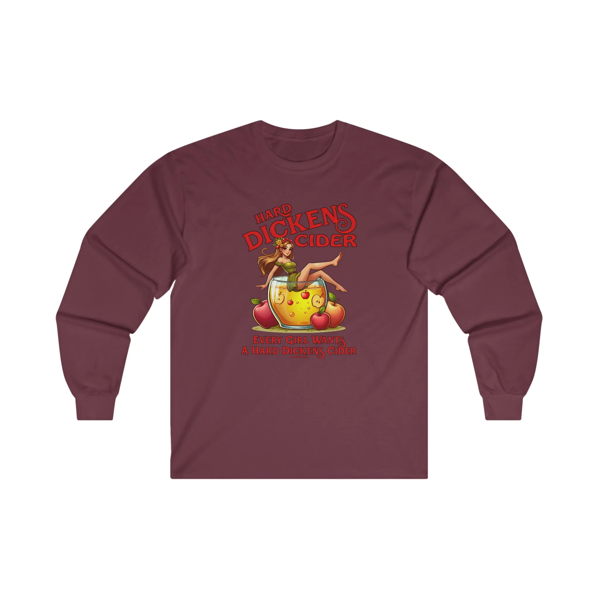 Hard Dickens Cider Long Sleeve Tee