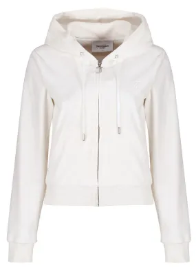 Juicy Couture Robertson Classic Velour Hoodie - sugar swizzle