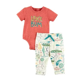 Lake Bum Pant Set 6 - 9 month