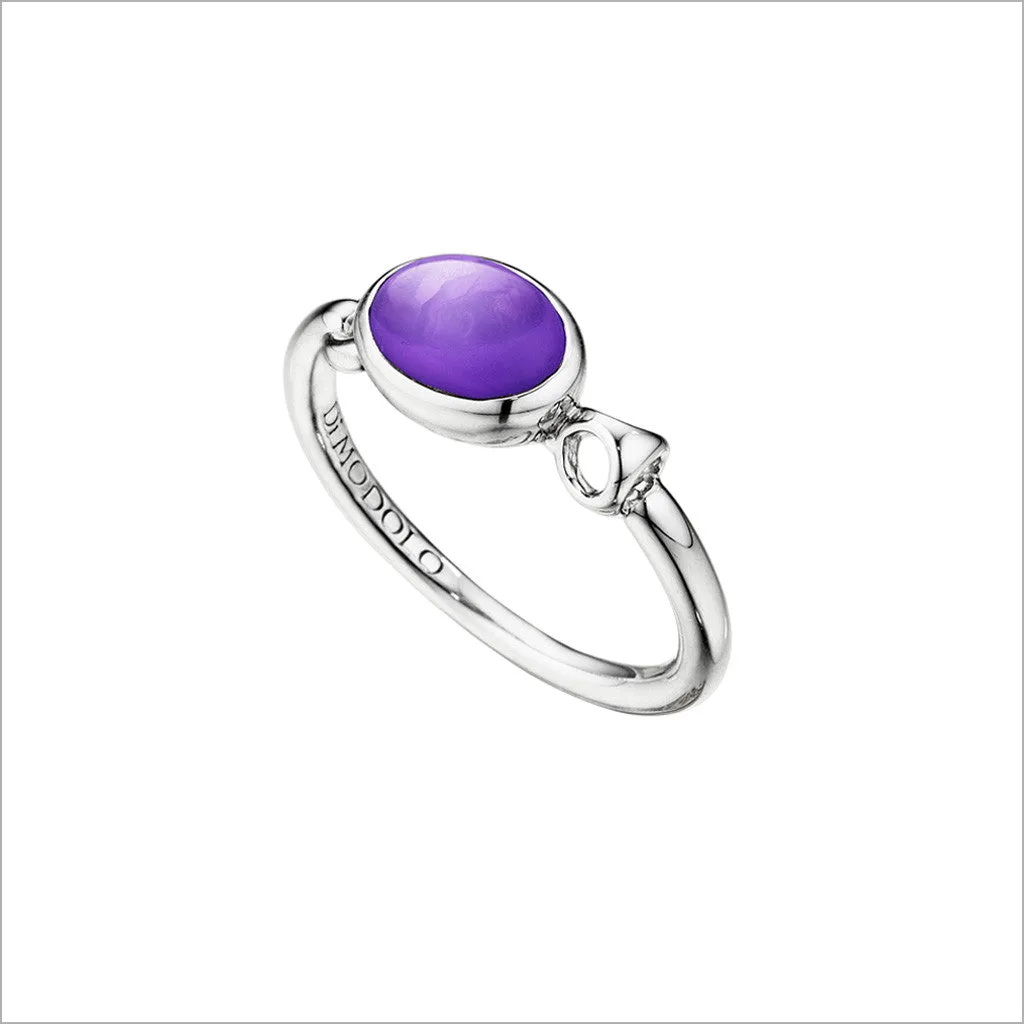 Lolita Amethyst Ring in Sterling Silver