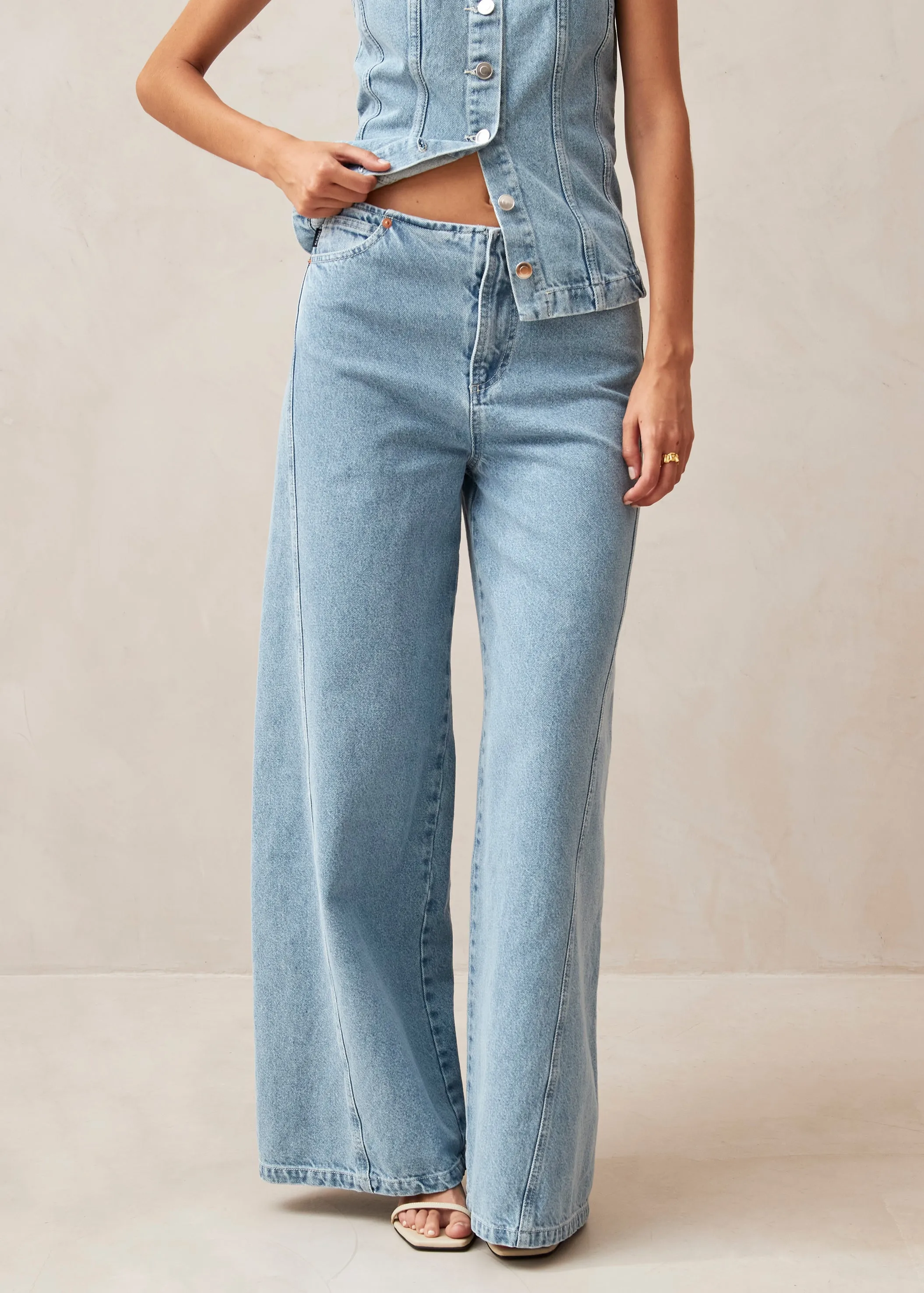 Magda Blue Denim Pants