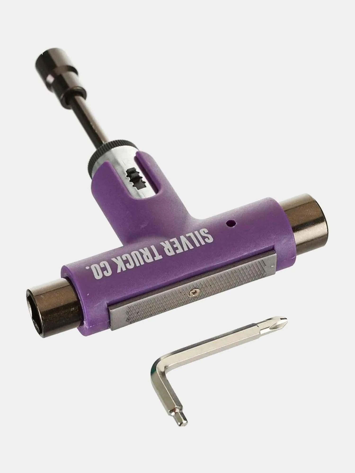 Silver Ratchet Tool - Purple Black