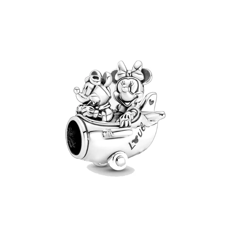 Sterling Silver Classic Cartoon Charms For Women