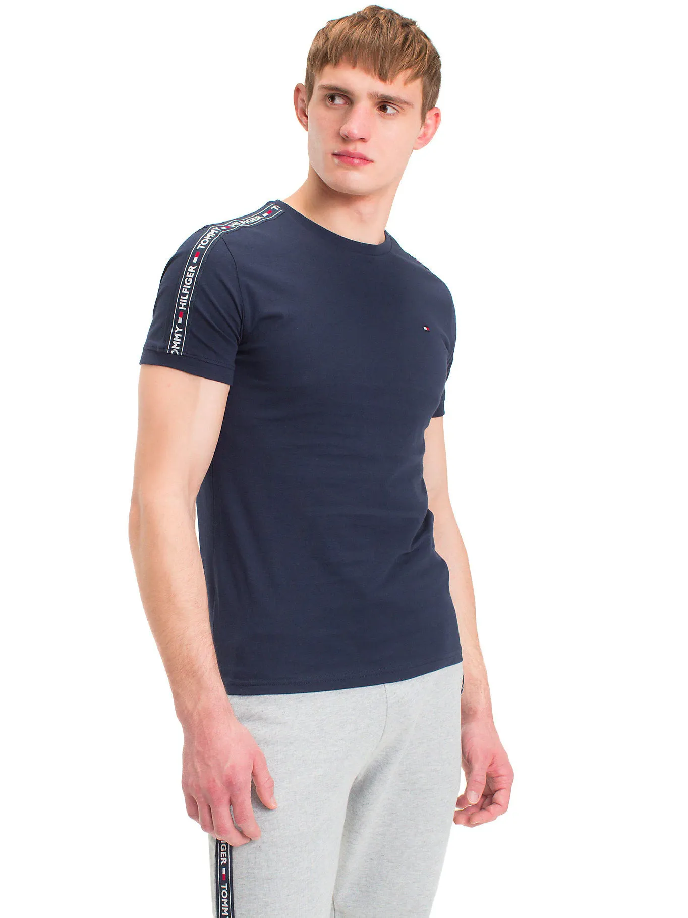 Tommy Hilfiger Men's 'Repeat Logo' Lounge T-Shirt