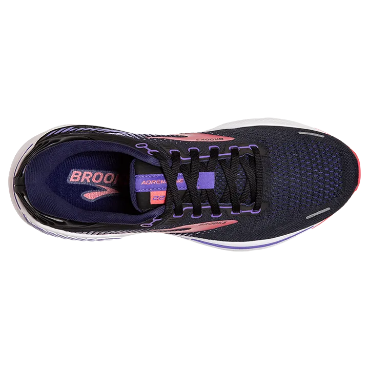 Women's Adrenaline GTS 22 - Black / Purple / Coral