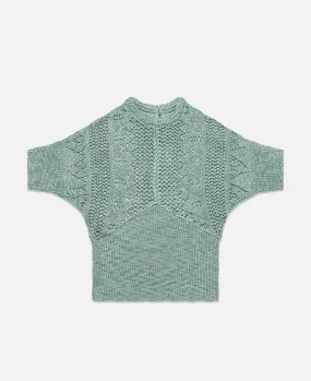 Women's Knitted Top (Green)